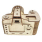 Bitopbi 3D Wooden Puzzles Laser Engraving DIY Safe Assembly Constructor Kit Toy for Teens and Adults (F1 Camera)