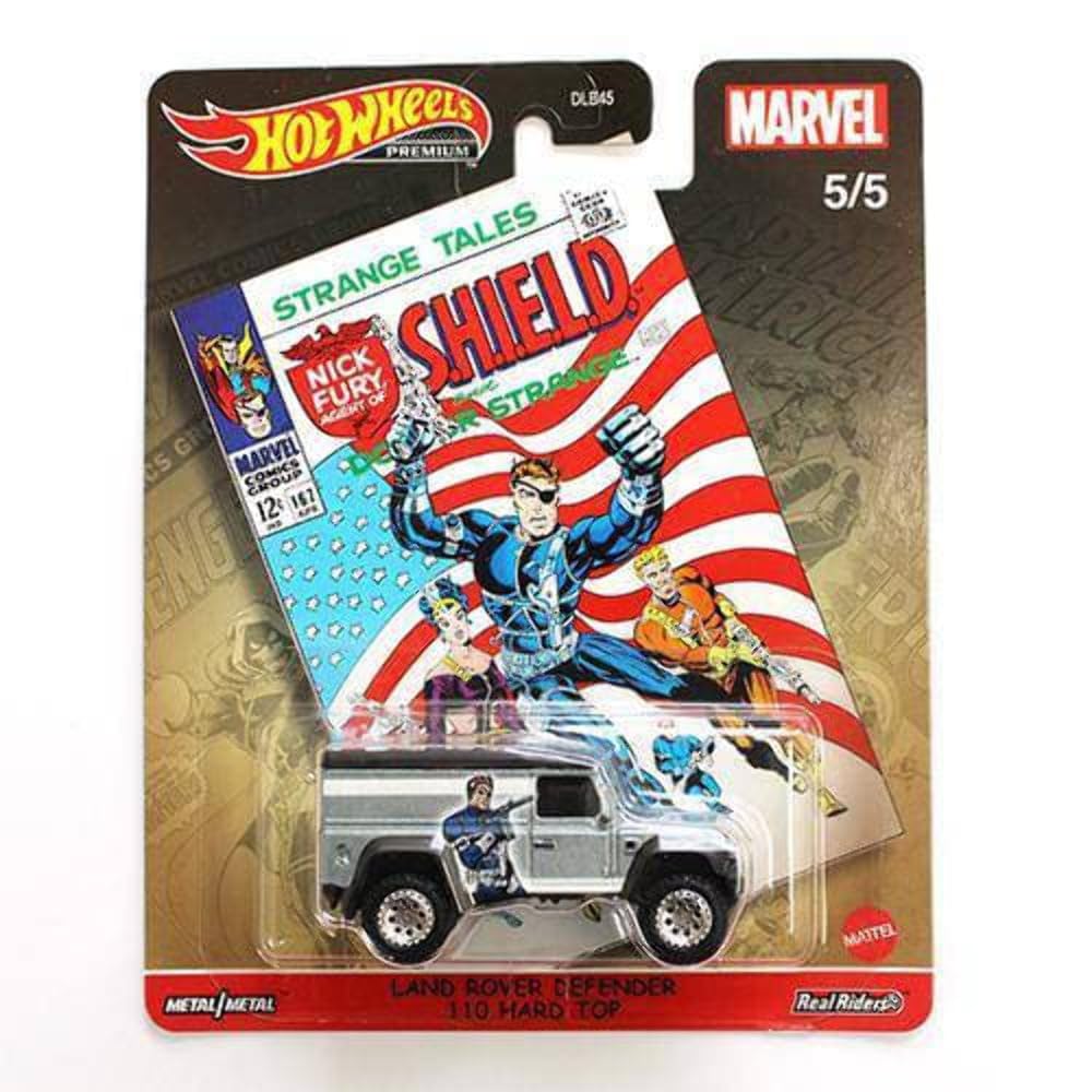 Hot Wheels Pop Culture Land Rover Defender 11 1:64 Scale Vehicle for Kids Aged 3 Years Old & Up & Collectors of Classic Toy Cars, Featuring New