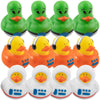 Space Adventure Astronaut and Alien Rubber Ducks (12 Duckies) Party Toys and Favors