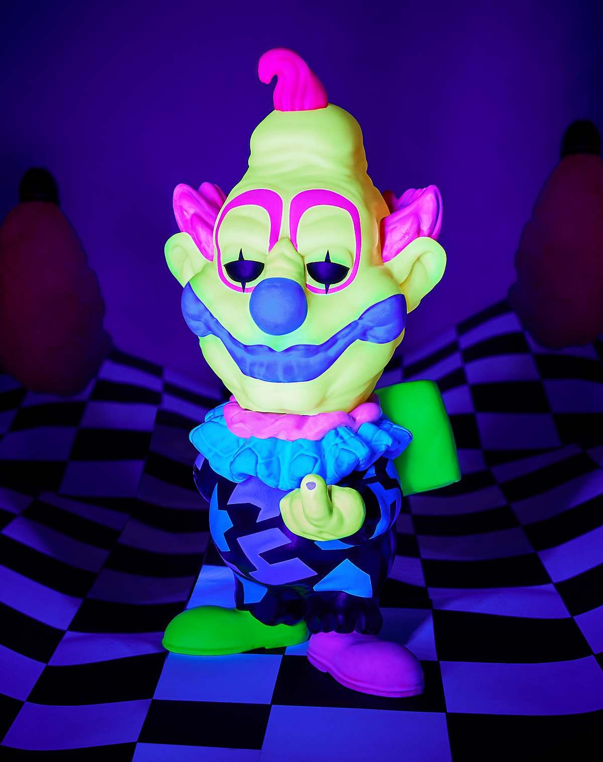 Black Light Jumbo Funko POP! Figure - Killer Klowns from Outer Space, Multicolor