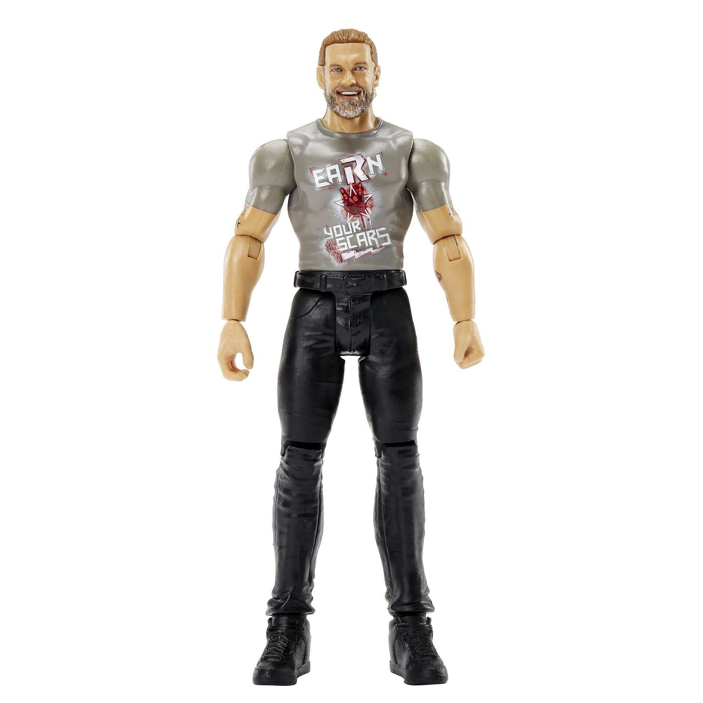 Mattel WWE Basic Action Figure, Edge, Posable 6-inch Collectible for Ages 6 Years Old & Up