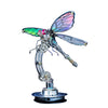 Arcynix Mostarle Cyberpunk Dragonfly 3D Metal Puzzle, DIY Mechanical Model Kit for Teens & Adults, Color-Shifting Electroplated Wings, Adjustable