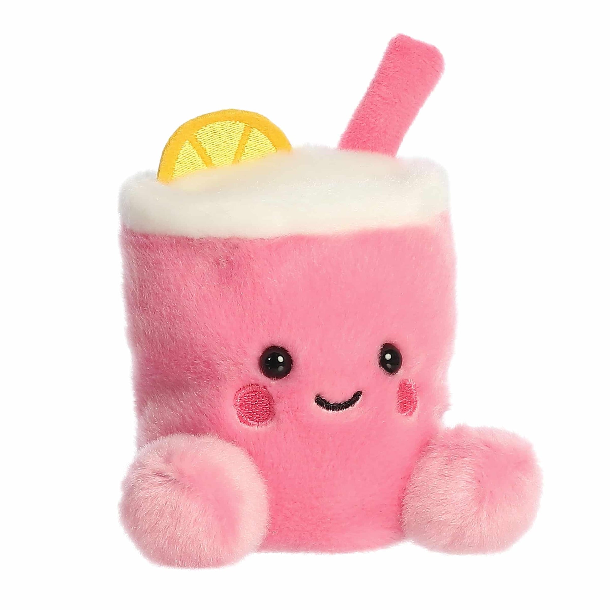 Aurora® Adorable Palm Pals™ Zelie Pink Lemonade™ Stuffed Animal - Fun Collectible Plush for Kids and Adult Collectors - Perfect for Decorating Rooms