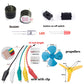 Delinx Fun Physics Science Experiment Kit: Windmill & Hand-cranked Generator, Solar Power, Basic Electric Circuit Learning, DIY Educational STEM