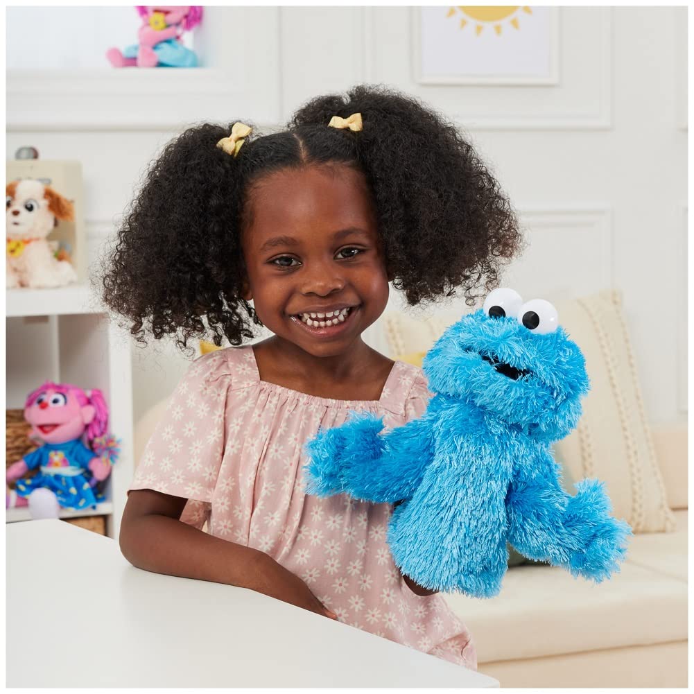 GUND Sesame Street Cookie Monster 11-Inch Plush Hand Puppet for Ages 1+