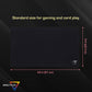 BCW Spectrum TCG Gaming Playmat with Stitched Edges, Black, 24 x 14 Inches