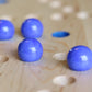 AmishToyBox.com Bag of 60 Glass Marbles for Chinese Checkers, 5/8" (16mm) Diameter