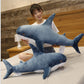 DongAi Plush Shark Toy Pillow, 39.4-inch Giant Shark Plush Animal Toy Super Soft and Cute Pillow Children’s Boys and Girls Room Decoration Bedtime