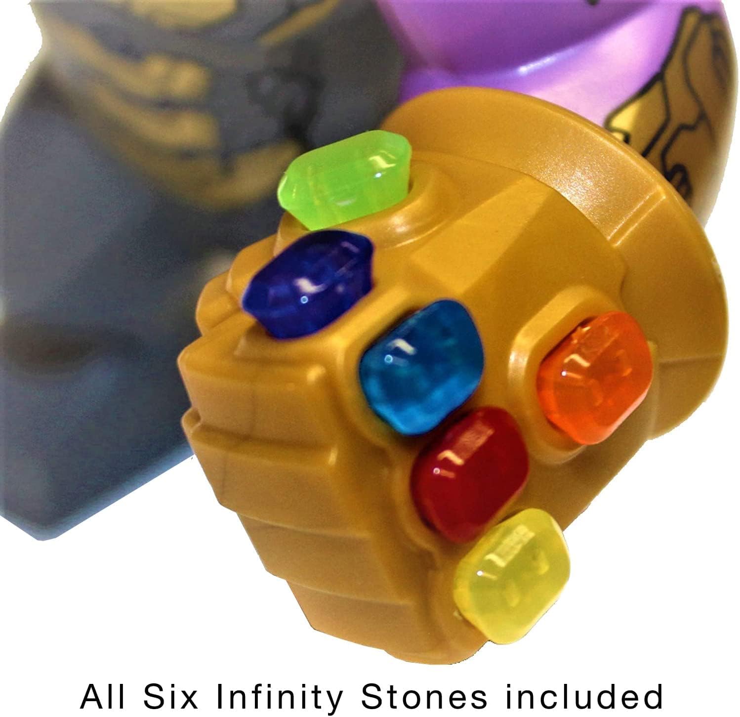 LEGO Marvel Avengers Endgame Minifigure - Thanos (with Infinity Gauntlet and Stones) 76131