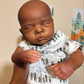 GYCV Reborn Baby Dolls Black Boy 19 Inch Realistic Dark Skin Newborn Doll Soft Body African American Life Like Baby Dolls that Look Real Black Reborn