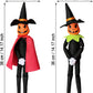 Rugwun 14Inch Halloween Pumpkin Elf Doll, Handmade Stuffed Ornament