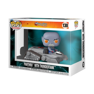 Funko Pop Rides: Thundercats - Panthro with Thundertank - Collectable Vinyl Figure - Gift Idea - Official Merchandise - Toys for Kids & Adults