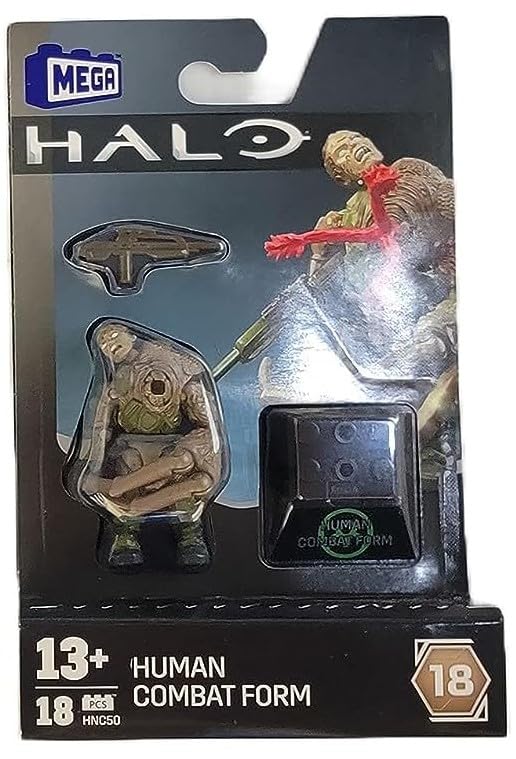 Mega Construx Halo Heroes Series 18 - Complete 5?Figure Buildable Action Figure Bundle | Sangheili Honor Guard, Atriox, Spartan MK VII & More | Ages