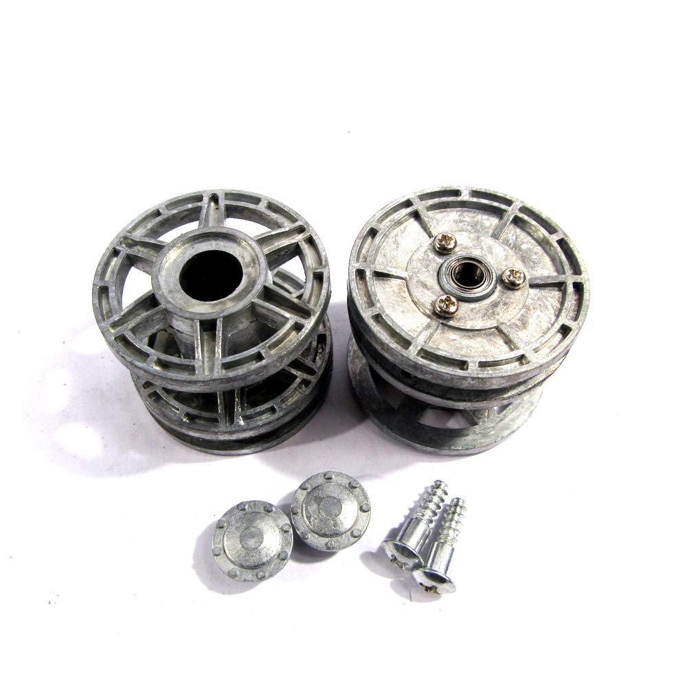 Mato 1/16 Kingtiger Metal Tracks Sets with Sprockets Driving Wheels Idlers for Heng Long 3888-1 3888A-1 RC Kingtiger Tank