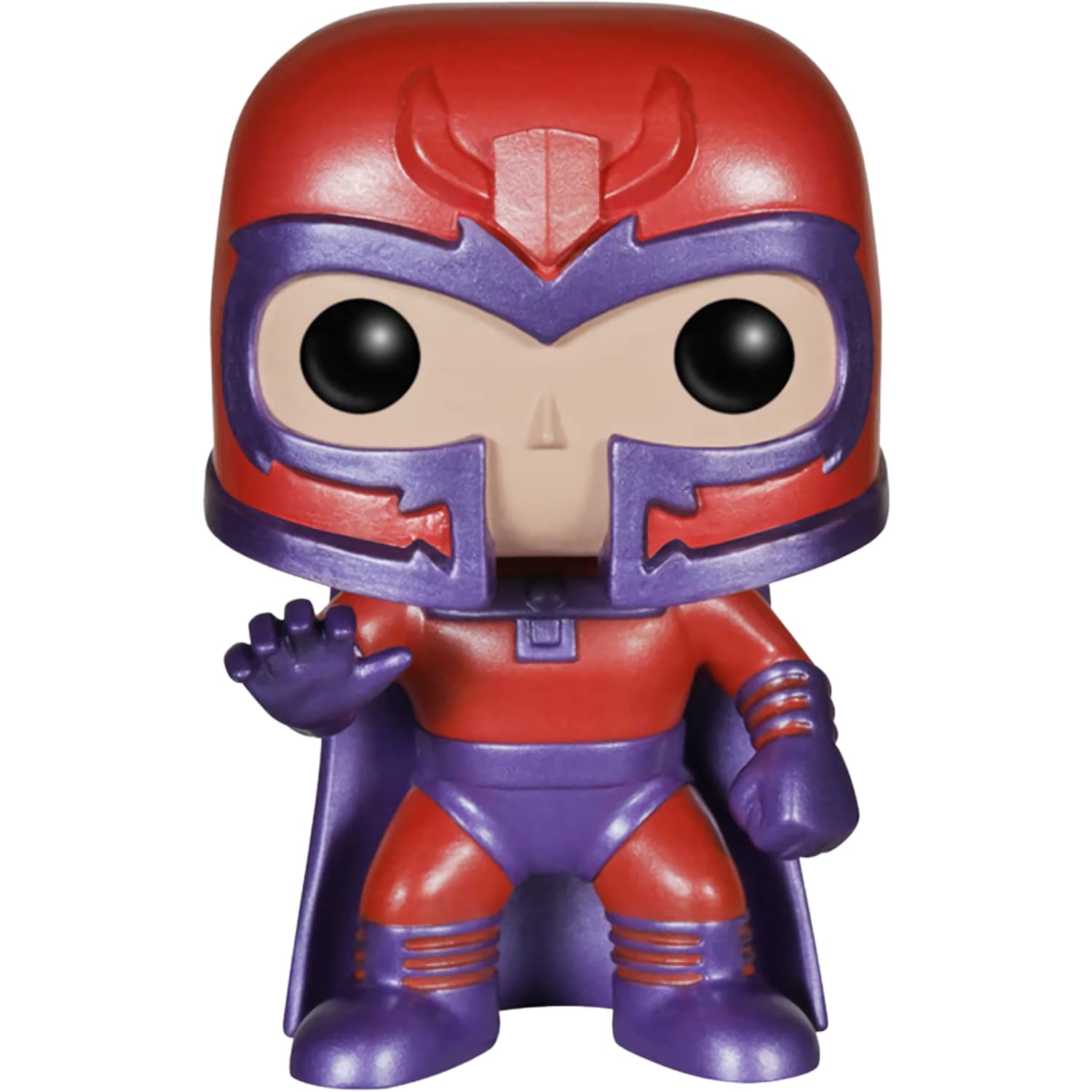 Funko M a g n e t o : P o p ! Vinyl Figurine Bundle with 1 Compatible 'ToysDiva' Graphic Protector (062-04469 - B)