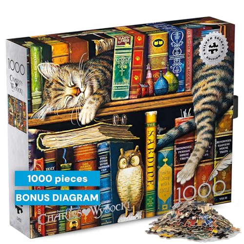 Buffalo Games - Charles Wysocki Frederick the Literate - 1000 Piece Puzzle