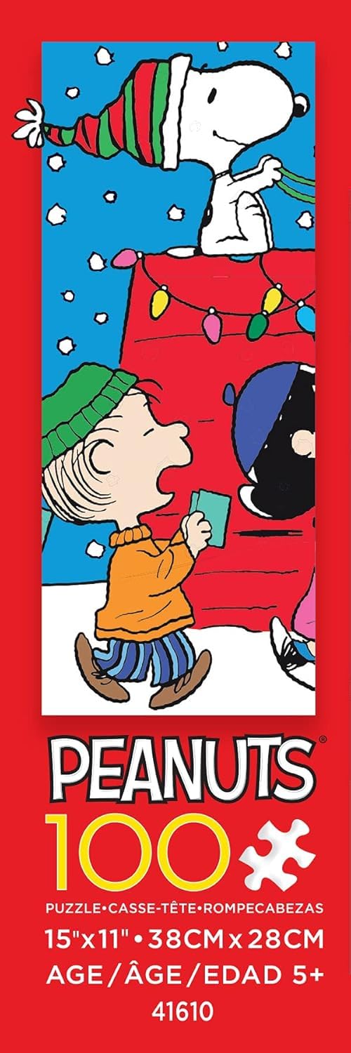 Ceaco - 100 Piece Snoopy Jigsaw Puzzle for Kids Ages 6-8