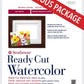 Strathmore Watercolor Paper Pack 11"X14"-6 Sheets -140311