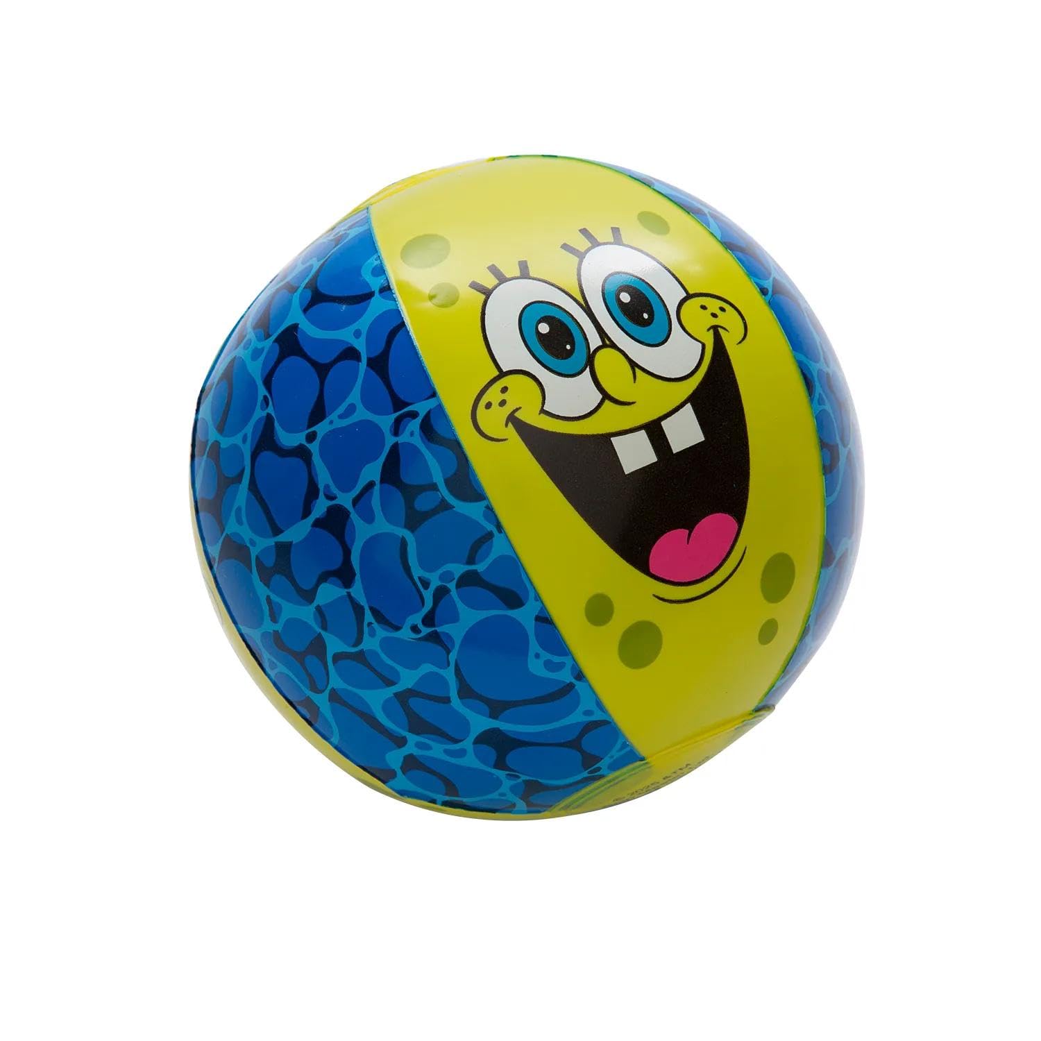Fun Express Mini Inflatable 5" Spongebob Squarepants Vinyl Beach Balls - 12 Pieces