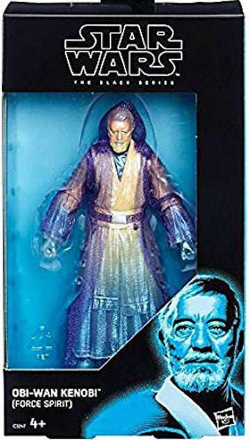 Star Wars 2017 The Black Series Obi-Wan Kenobi (Force Spirit) Action Figure 6 Inches