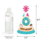 Big Dot of Happiness Donut Worry, Let’s Party - Cone Happy Birthday Party Hats for Kids and Adults - Set of 8 (Standard Size)