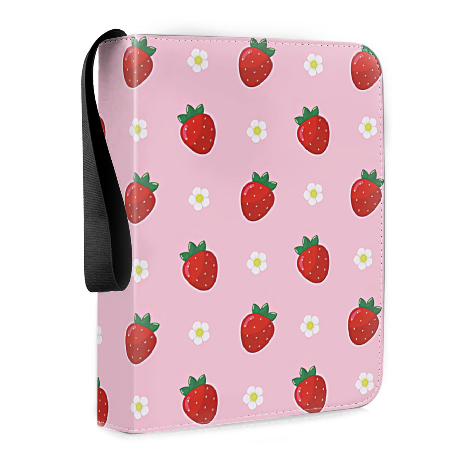 Trading Card Album Scrapbook Cards 50 Pages 400 Card Capacity Portable Waterproof PU Card Holder Card Scrapbook Collectible Card Binder Gift Cards