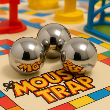 3 Mouse Trap Game Replacement Metal Steel Balls