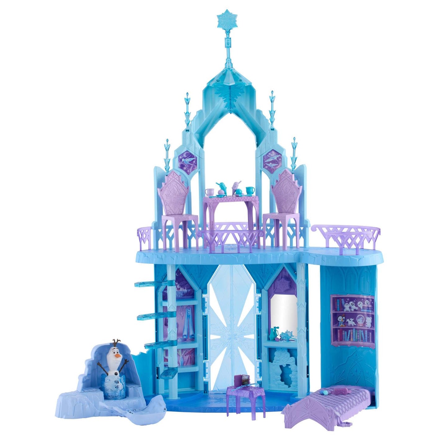 Mattel Disney Frozen Elsa Ice Castle Playset, 2.5+ Ft Tall