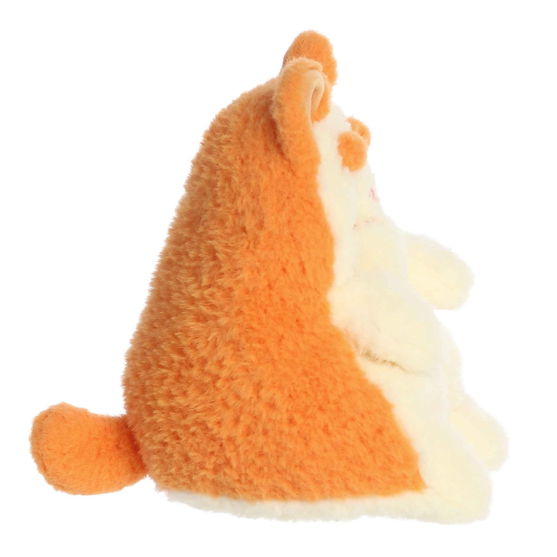 Aurora Playful Mewmews Cheddar Stuffed Animal - Adorable Companions - Endless Play Possibilities - Orange 8 Inches