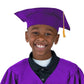 Fun Express Purple Felt Graduation Caps for Graduation - 12 Pieces