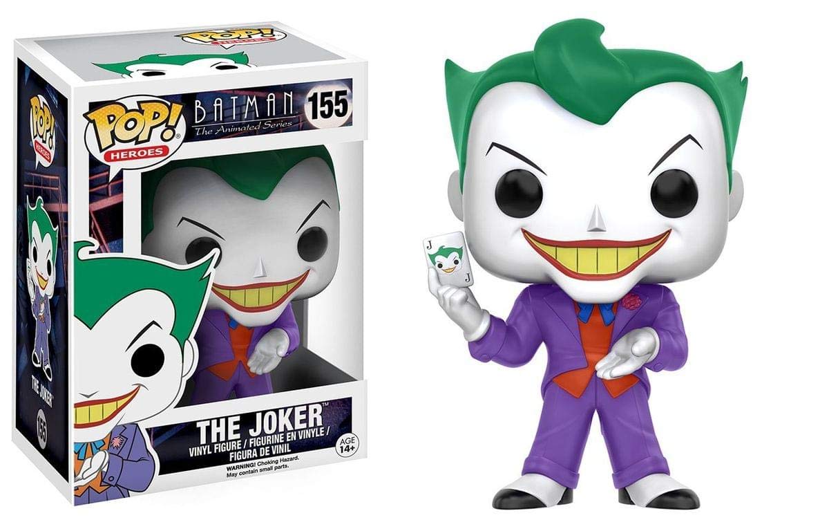 Funko Batman The Animated Series Joker Pop Heroes Figure