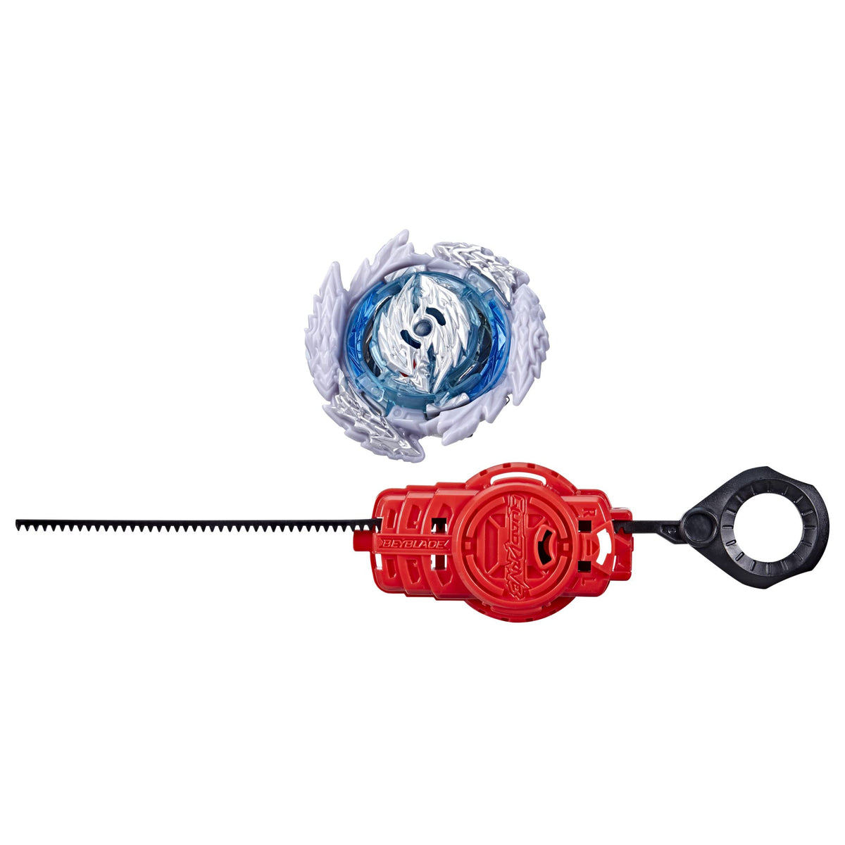 Beyblade Burst QuadDrive Guilty Lúinor L7 Spinning Top Starter Pack - Attack/Defense Type Battling Game with Launcher, Toy for Kids