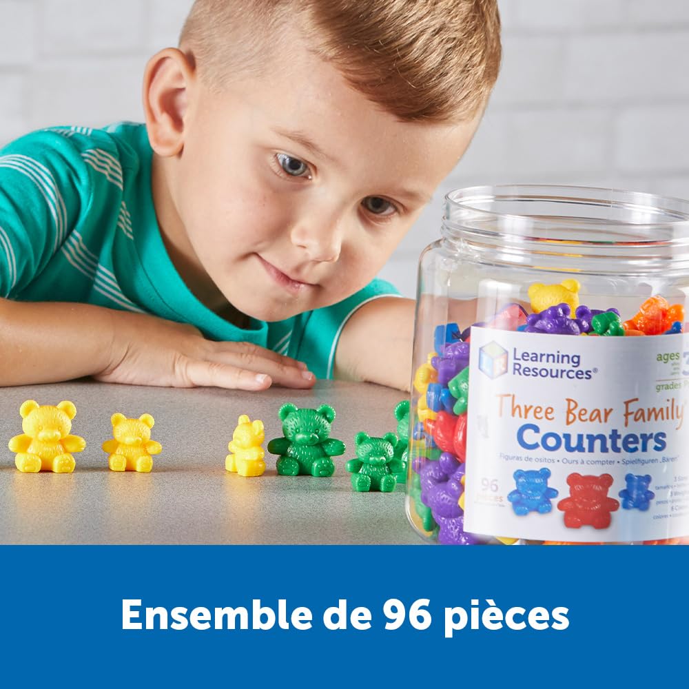 Learning Resources Three Bear Family Counters