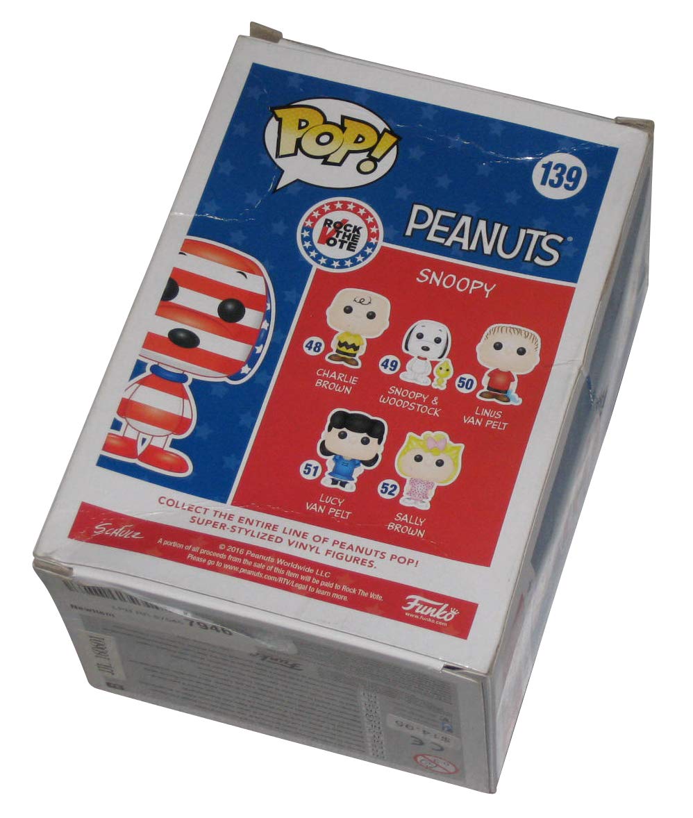 Funko POP! Patriotic Snoopy #139 Summer Convention Exclusive