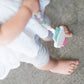 itybity Cupcake Baby Teether - Infant Teether with Easy-to-Hold Design and Textured Back Side to Massage and Soothe Sore, Swollen Gums