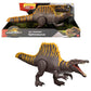 Mattel Jurassic World Rebirth Dinosaur Toy, Tail Thrasher Spinosaurus Action Figure with 2 Attack Moves, Movie-Accurate & Posable, Digital Play