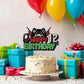 Video Game Happy 12th Birthday Cake Topper,Glitter Gaming Cake Decor,Perfect for Kids/Teens Video Game Theme Birthday Supplies,Boys 12th Birthday