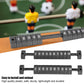 VGEBY 2Pcs Table Football Counter, Foosball Air Hockey Unidades de puntuaci¨®n contadores Foosball Partes Accesorios(28.00 * 4.00 * 2.00cm-Negro)