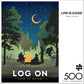 Buffalo Games - Life is Good - Forest Log On - 500 Piece Jigsaw Puzzle for Adults -Challenging Puzzle Perfect for Game Nights - Finished Size is 21.25