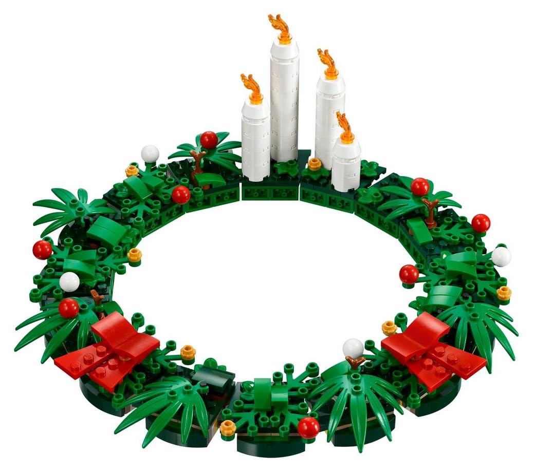 LEGO Iconic - Christmas Wreath Building Set (510 Pieces, 40426)