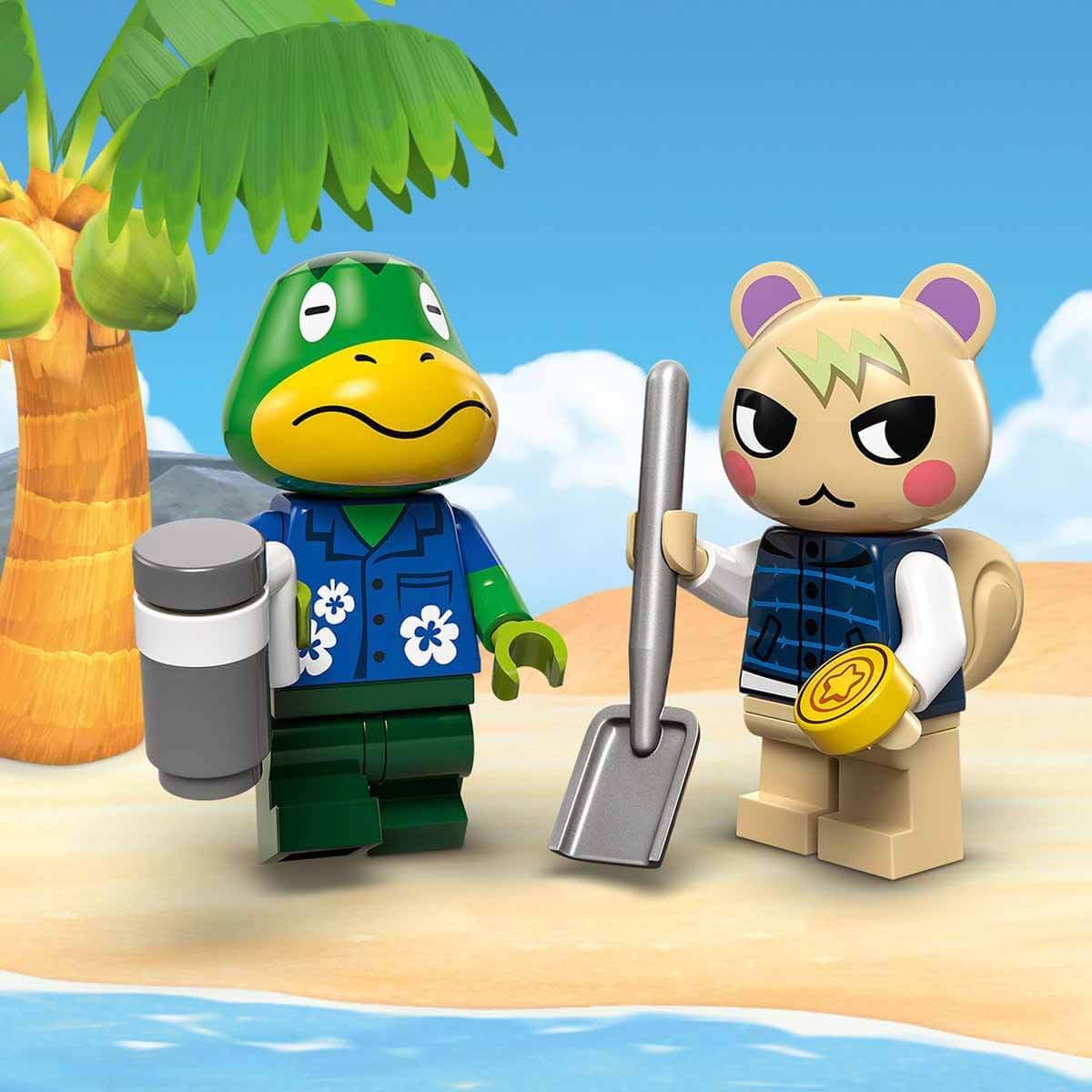 LEGO Animal Crossing Kapp’n’s Island Boat Tour, Buildable Video Game Toy for Kids, Includes 2 Minifigures from The Series Marshal and Kapp'n, Animal