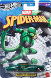 Hot Wheels Silver Series Spider Man Fish'd & Chip'd 4/5 [Scorpion], 1:64 Scale Diecast Toy Vehicle