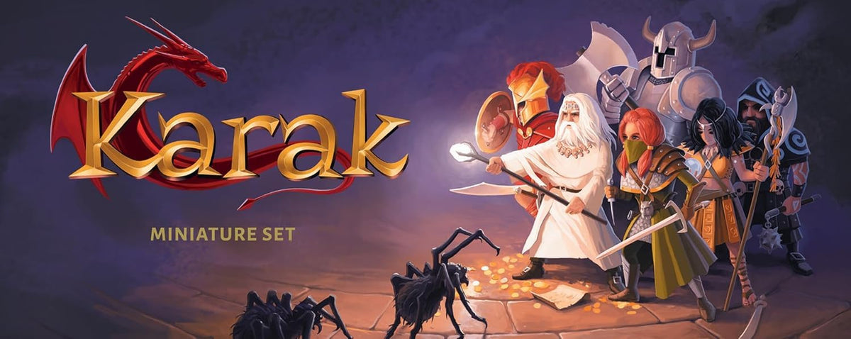 Karak Miniatures - Expansion Pieces to Karak - Role Playing Board Game - 7+ Years