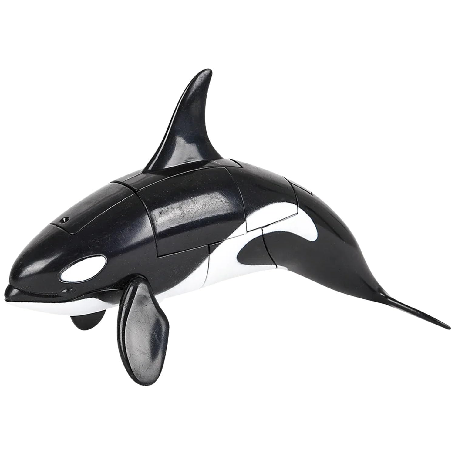 Safari Discovery Expedition Transforming Orca Whale to Robot Toy, 4 inch Action Figure, Great Gift for Boys and Girls