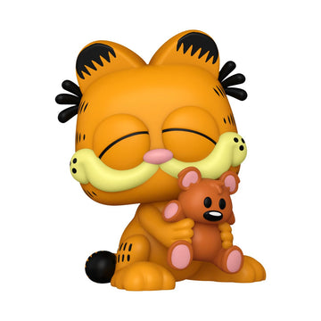 Funko POP! Comics: Garfield- Garfield with Pooky - Collectable Vinyl Figure - Gift Idea - Official Merchandise - for Kids & Adults - Cartoons Fans