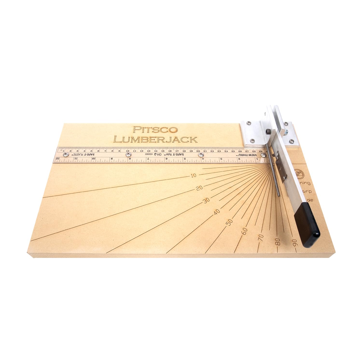 Pitsco Education Lumberjack Cutter, Hand Tools for Cutting Soft Wood Like balsa, Make Precise Horizontal and Angular cuts, Ideal Cutting Tool