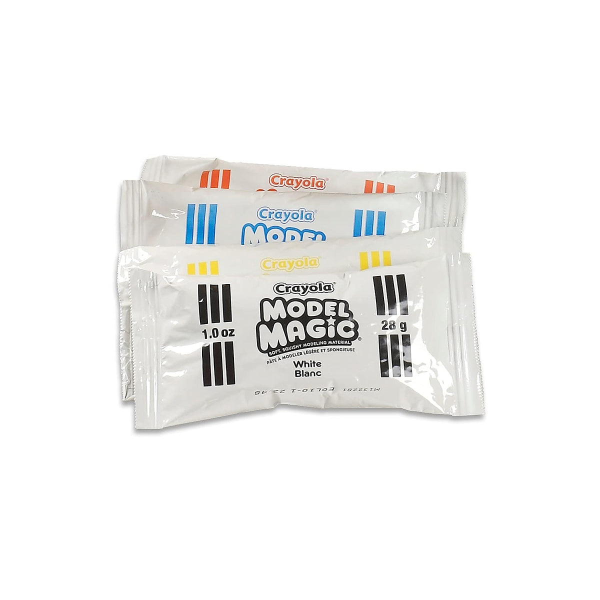 Crayola 236002 Model Magic Modeling Compound, 1 oz Each Packet Assorted, 6 lbs. 13 oz (CYO236002)