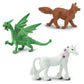 Safari Ltd. Fairy Tale Animals TOOB - Figurines of Unicorn, Dragon, Frog, Wolf, Rabbit, Doe, White Stallion, Bear, Mouse, Bluebird, and Fox - Play