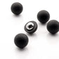 Mercury Rise Self Defense Rubber Steel Ball Ammo for Training Pistol Paintball Gun (100 Count, .50 Cal Rubber Steel Balls)
