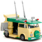 Party Wagon Green and Beige Ninja Turtles Hollywood Rides Series Diecast Model Car by Jada 34723